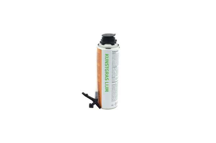 Artificial grass glue spray